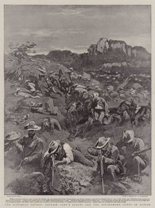 La Revuelta de Matabele, Los Exploradores del Capitán Grey y el Cuerpo Afrikander en Acción